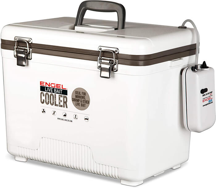 Dry Box with 30 Quart Fishing Cooler by Engel