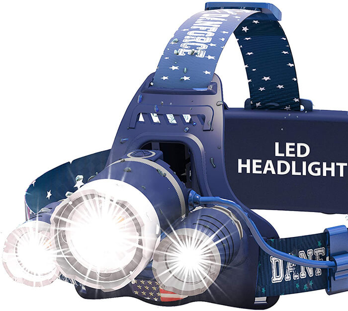 Rechargeable Headlamp by DanForce