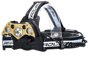 Zoomable 5-Mode Headlamp with LED Light by BESTSUN